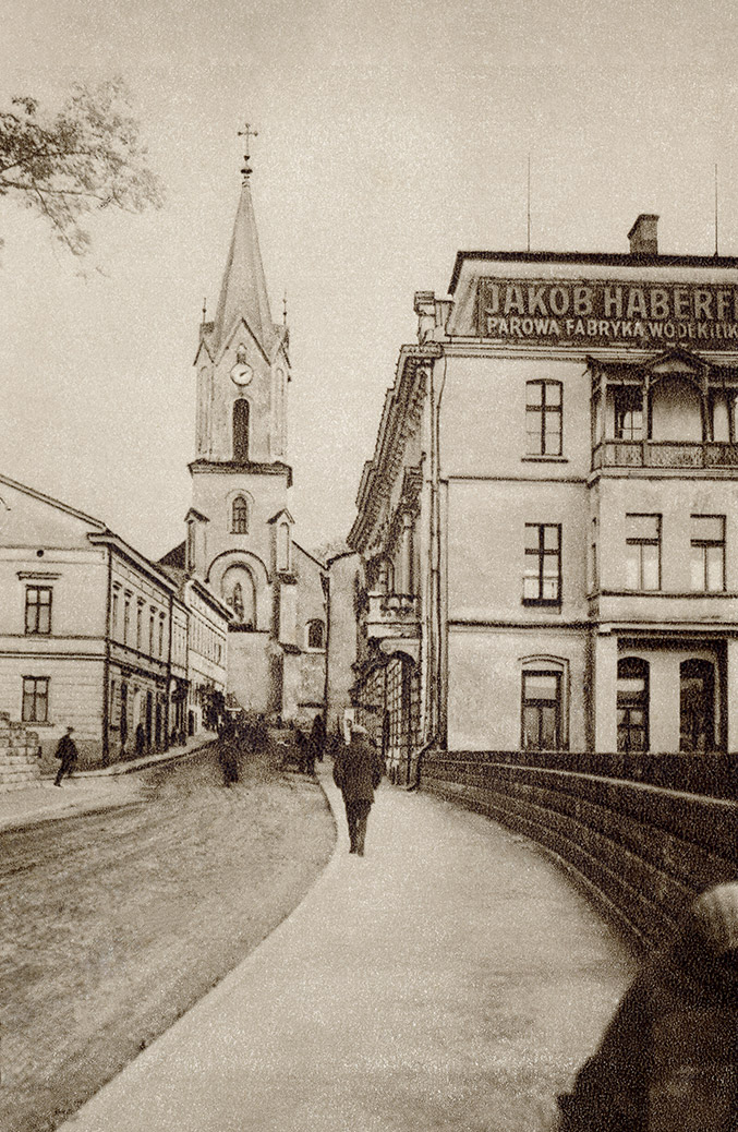 Jakob Haberfeld Oświęcim Parowa Fabryka Wódek